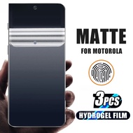 3pcs Matte Hydrogel phim cho Motorola g82 G72 G62 G52 G42 G32 G22 G41 G31 miếng bảo vệ màn hình cho