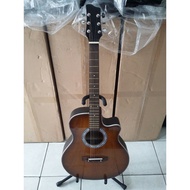 Ibanez Sunkay Slim Brand Acoustic Guitar Brown Color