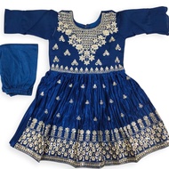(ReadyStock) Girls Punjabi Suit Saree type Punjabi suit Choli Collection Indian Traditional Wear