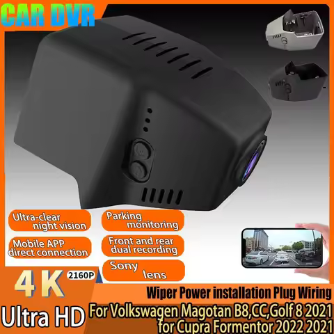 For Volkswagen Magotan B8,CC,Golf 8 2021， for Cupra Formentor 2022 2021 4K Plug And Play Easy instal