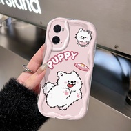 OPPO A36 A76 A96 A58 4G A60 4G A3 5G A3X 5G Case Transparent Case Super Cute Dog Z5083