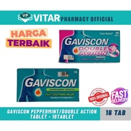 Gaviscon Double Action/ Peppermint Tablet (16's)