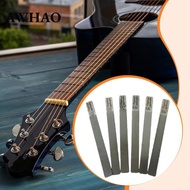 [AWHAO] 6x Guitar Nut files 0.0285"-0.044" Fret Crowning Sturdy Luthier Repair Tool Kit Gauged Nut S