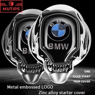 BMW Zinc alloy Car Engine Start Stop Button Protective Cover Decoration For F30 E39 F15 E36 E46 E30 