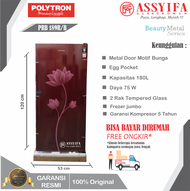 KULKAS POLYTRON 1 PINTU METAL SERIES PRB 189 | PRB 187 ORI GARANSI RESMI *FREE ONGKIR