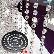 ALENE Crystal Bead Garland Delicate Octagonal DIY Pendant