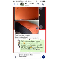 D'COVERIN cover mobil premium TAHAN HUJAN waterproof 99% bahan OUTDOOR