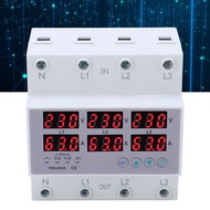 DIN Rail Voltmeter Ammeter 3 Phase DIN Rail Voltmeter Ammeter Automatic Overvoltage Overcurrent Prot