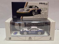 開封品 Time Micro ＆ POP RACE 出品 1/64 保時捷 Porsche  997 RWB 及 992 GT3 RS ROTHMANS 樂富門系列模型車兩架出售 (不散賣)。