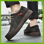 Kickers Men’s Sweat Leather Expeditions Smart Casual Boot Shoes Kasut Kulit But Lelaki Kickers Terun