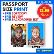 Passport Photo / Gambar Passport (Waterproof)