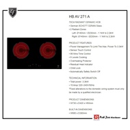 EF AV271A Vitroceramic Hob