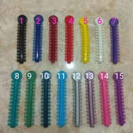 Power O rubber braces