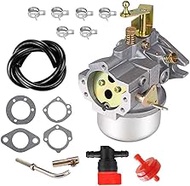 Hippotech 45-053-55 Carburetor with Gasket Fuel Line for Kohler K321 K341 Cast Iron 14hp 16hp John D