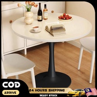 【Trekma】Round Coffee Table Nordic Eames Dining Table Balcony Leisure Table Office Discussion Table M