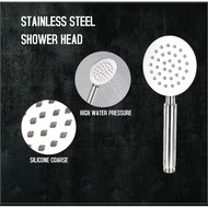 Stainless Steel Bathroom Water Saving Square / Round Handheld Shower Head Set *Comes With Bubble Wrap*