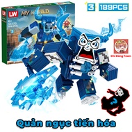 MyCraft assembly model Warden prison robot warrior more than 180+ toy details