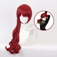 cosP5R Xia Jia Goddess Strange Tales5Red Wig Big Tiger THEROYAL Micro Coil  Long Hair Fragrance X5OH