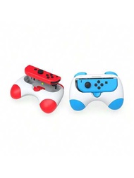 2入組joycon支架座位架,適用於switch和oled Joy Con控制器遊戲手柄握把手把配件