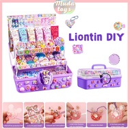 GANTUNGAN Diy Deco Cream Set / Diy Keychain / Diy Acrylic Keychain / Cartoon Cream Sticker Toy