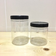 YFP302 YFP307 Pet Jar Bottle (Black Cover)Balang kosong /Balang Kuih Plastik Pet container/Balang Bi