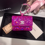Chanel 全新芭比粉VIP限定掛包/王吉娜古董精品