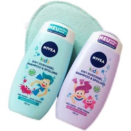 Germany Nivea Children's Shampoo Dedicated Shampoo Hair Care Body Wash Three-in-One 250ml Boys Girls