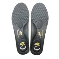 Lotto 4D Support Massage Pressure Relief Insole Decompression Sweat Absorption Deodorant Gray/Gold-L
