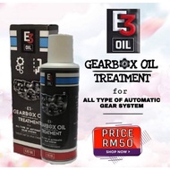 E3 OIL Gearbox Treatment - Original HQ 100% (2 botol + FreeGift)+💥💥Free postage💥💥