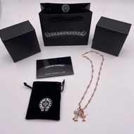 Chrome hearts 雙十字架項鍊套鏈