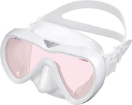 GULL Gull Vader UV420 White Silicone Mask - M Glass White