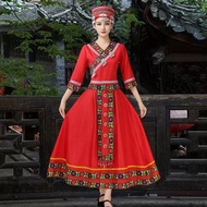 New Miao Ethnic Costume - Perfect for Guangxi Zhuang's March 3 Festival Performances