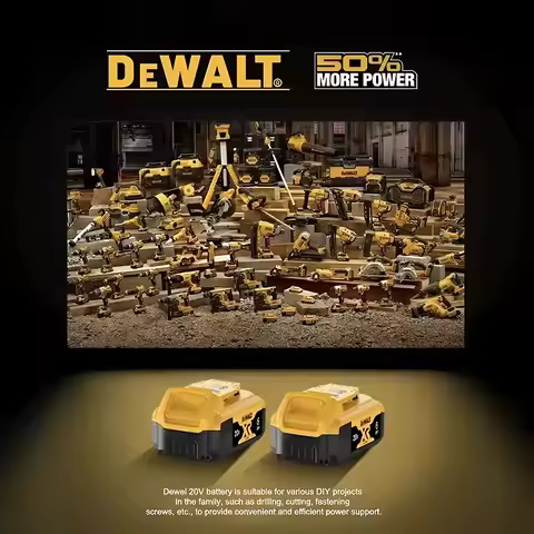 Dewalt Battery 20V/60V Max 5Ah 6Ah 9Ah Lithium Ion DCB205 DCB206 DCB609G Rechargeable Replacement fo