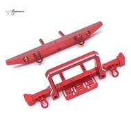 Metal Front Rear Bumper for 1/10 RC Crawler Car MN999 MN222 TRX4 SCX10 90046 90047 RC Car Upgrade Pa