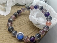 天然超級七水晶|藍線銀|水晶|手工製