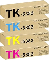 TK-5382 Toner Cartridge High Yield - Compatible for TK5382 TK-5382K TK-5382C TK-5382Y TK-5382M Toner