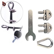 blesiya Gym Machine Cable Steel Replacement Pulley Cable Attachment for Home Gym Training and Fitnes
