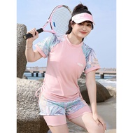『Ocean Outdoors』🇲🇾READY STOCK swimming suit for Women 泳衣 女  2 Piece Swimsuit woman Simple Sports wea