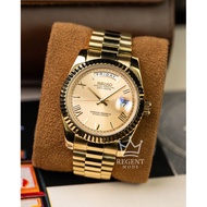 Seiko Mods Day-Date Watch 39mm Presidential Yellow Gold | Custom Automatic