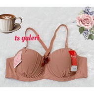 BRA 1068 push up bra Teenage bra with underwire 2-button bra cup bra a size 34.36.38.40