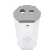 ถังขยะหกเหลี่ยม ฝา 2 ช่อง คีปอิน RW 9271+2