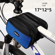 bicycle front bag bicycle bag Bicycle bag, front beam bag, mountain bike front pannier, road bike ph