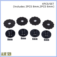 Bluesea 4 cái nắp ô dù Dù xếp phụ kiện thay thế Ô chống nắng gấp bảo vệ đầu Ô dù sửa chữa