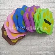 Sensory Integration Teaching Aids Training Bear Paw Shoes Toys Toddler Balance Children EVA Bear Paw