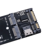 【LB0P】-M2 SSD Adapter M.2 SATA Ngff SSD to SATA + M2 NVME SSD to SFF-8654 Converter SATA to M2 Expan