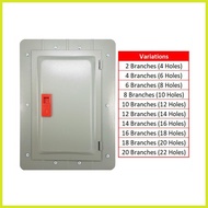 ▝ 🅹 ╱ America Panel Box 2 Pole Plug-In Panel Board 10 12 14 16 18 20 Branches