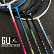 🌟APACS🌟【Z POWER 900 RP+ LITE】🔥(6U)🔥 Free String + Grip + Strung 100% Original Badminton racket / raket badminton