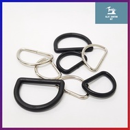 Plastic & Metal D-Ring Bag Buckle (2pcs/pack) D Ring D Ring for Bag Bag Buckle Bag Buckle Replacemen