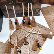 Xiyin and Others Label Car Pendant witch Mini Broom Christmas Pendant Hanging Craft(9-piece set)