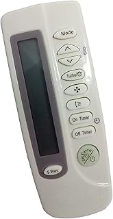 Replaced Air Conditioner Remote Control Compatible for Samsung ARH-445 AS18A0RBD AS09NAN2 AS24FBAN A